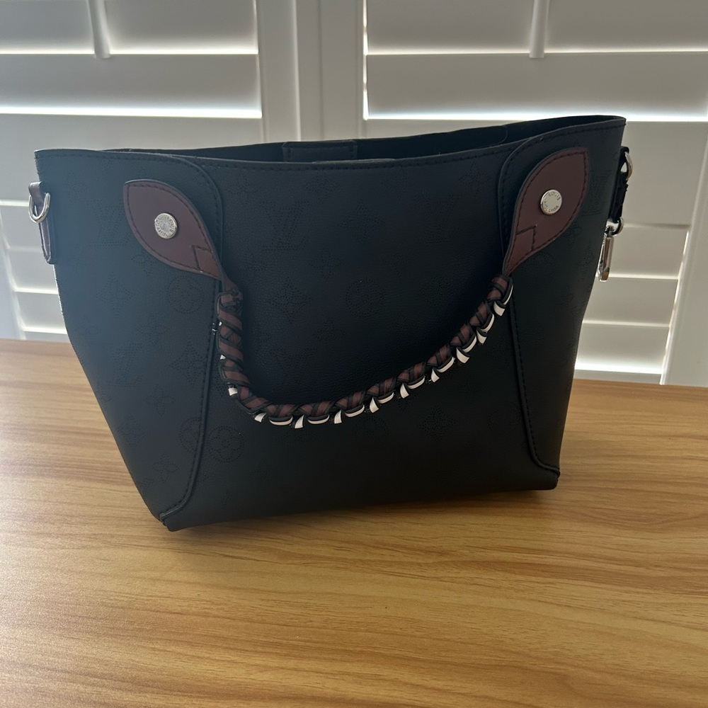 Inspired Elegant Black Tote Bag